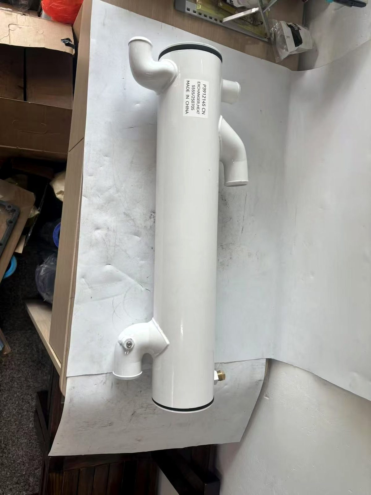 Совместимо с Cummins QSM11 Marine - теплообменник (3912145 / 4019855)