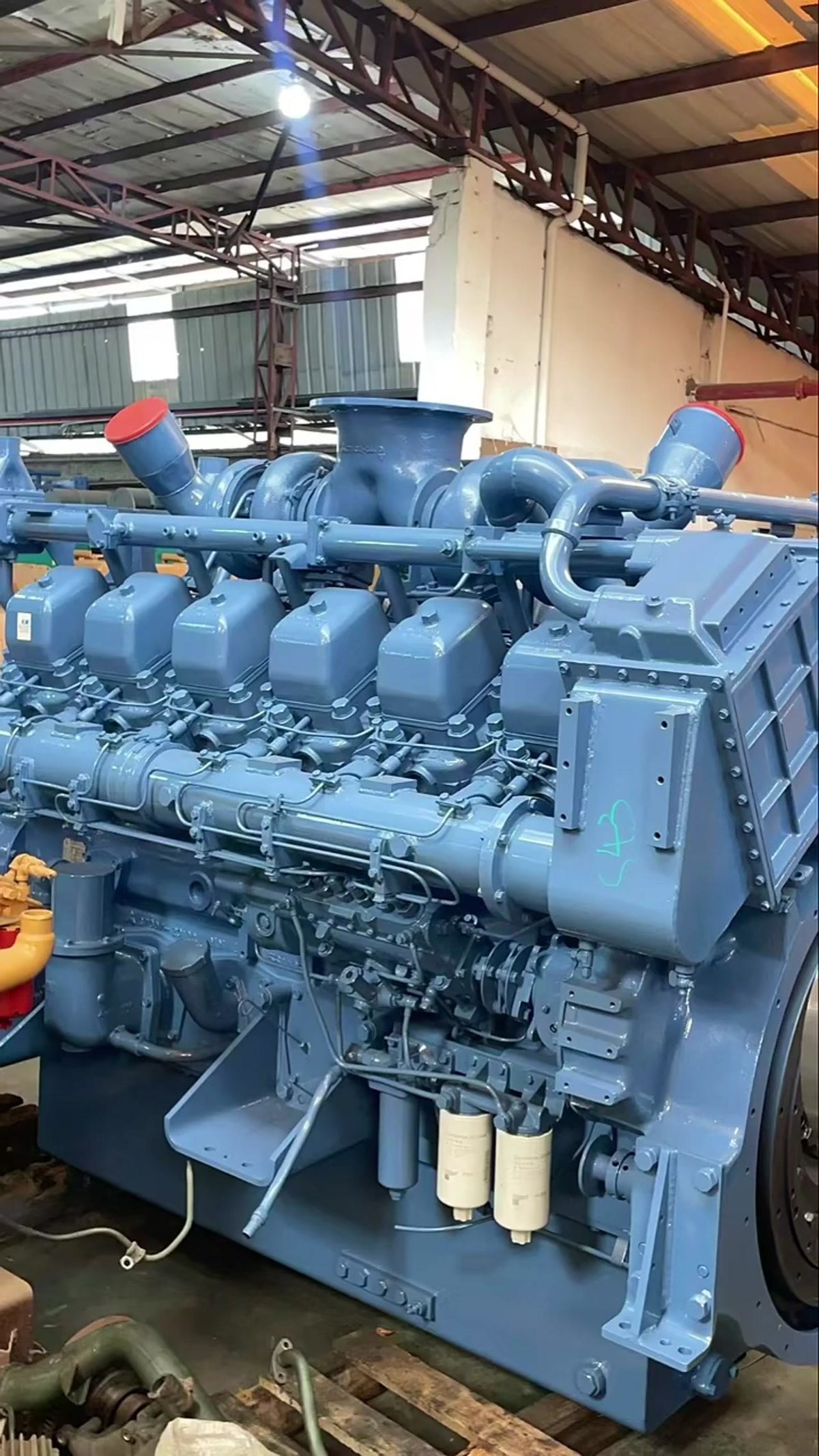 Compatible for Mitsubishi S12N-MPTA - Marine Diesel Engine Assembly