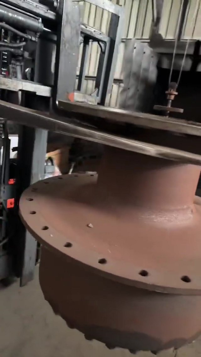 Cat D7R Final Drive - Before Sandblasting and Paint